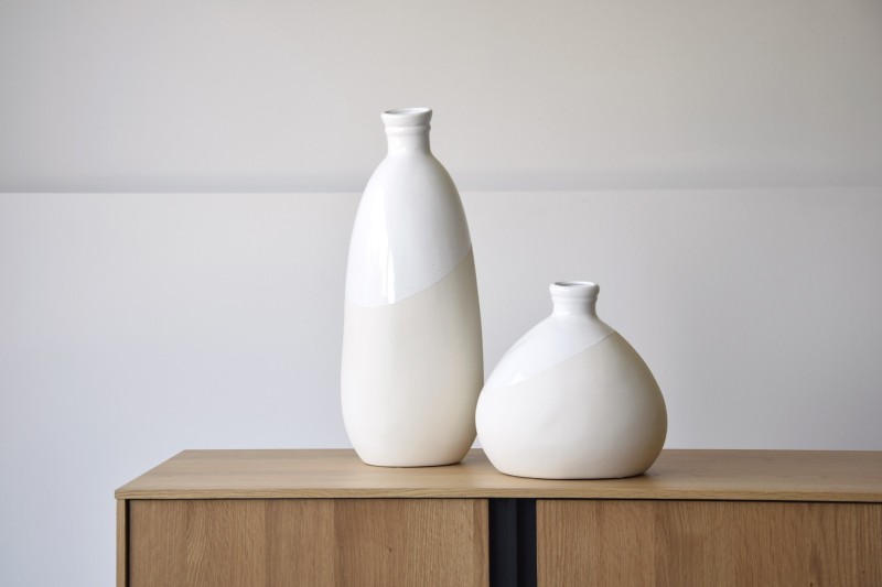 COLLECTION GLAZE: VASES EN CÉRAMIQUE| VP Interiorismo